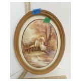 Home Interiors 'Lovers In The Park'  Framed Print