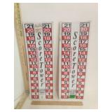 Outdoor Game Score Towers 2 Reversible