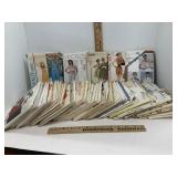 Many McCalls &  Butterick & Simplicity Patterns
