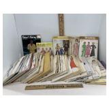 Many McCalls &  Butterick & Simplicity Patterns