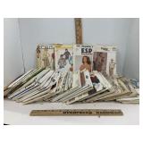 Many McCalls &  Butterick & Simplicity Patterns
