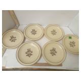 Pfaltzgraff Village Stoneware Bread Plates 6