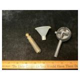Muzzleloading Supplies Brass Powder Level Bullet