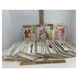 Many McCalls & Simplicity Clothing Patterns Kids