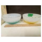 AnchorHocking FireKing Milkglass Bowls White to