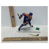 Wayne Gretzky Edmonton Oilers Figurine Needs TLC