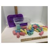 Foam Rollers In Bin W/ Handle