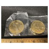 1999 Grand Casino Elvis Collector Coins
