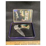 Lusty Stainless Knife In Case