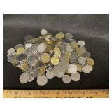 South American Mixed Coins Mystery Amount