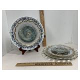 Frankenglass Plates Wall Decor