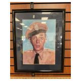 Barney Fife, Don Knotts drawing print
