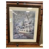 Thomas Kincade Victorian Garden II Print
