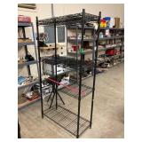 Wire Shelving Unit  H 73' W 36? D 16?