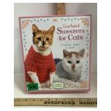 Crocheted Sweaters For Cats Kit Makes 1 Sweater