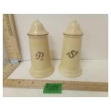 Pfaltzgraff Village Stoneware Salt & Peppers