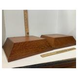 Quarter-Sawn Oak Display Bases ? 2