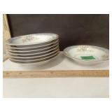 NORITAKE Porcelain Cerulean Small Sauce Bowls 8
