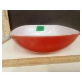 Pyrex Red Square Hostess 1/2 qt Mixing & Serving