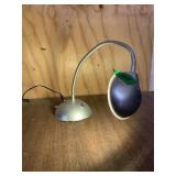 Small Gooseneck Lamp Gray Grey