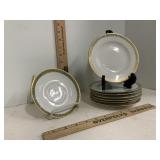 Theo Haviland Sch 892 Saucer 1 & Bread Plates 7