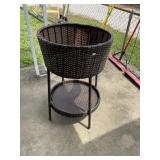 Wooden Vinyl Table Base or Planter ?