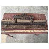 Antique Wooden Mirror Frame Capital