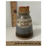 My Poisonous Farts Ceramic Jar Cork