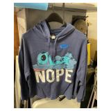 Disney Lilo & Stitch Cropped Hoodie Size L