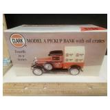Clark Model A PICKUP BANK W Oil Crates in Box