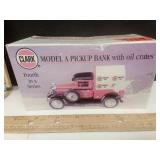 Clark Model A PICKUP BANK W Oil Crates in Box