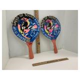 Franklin Speed Ball Vtg Paddleball Rackets