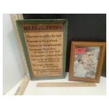 Rules Of This Tavern Sign & PrintvOf Girls with