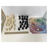 Chess Game Pieces  & Thomas The Train Dice Game