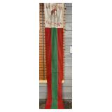 Santa Banners Hung In Downtown Terre Haute 1940's