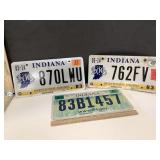 Indiana Bicentennial Plates 2 & Indiana