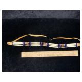 Vtg Hairpipe Bone Bead Native American Necklace
