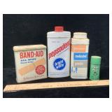 Vintage Band Aid Pepsodent Doan's Pills