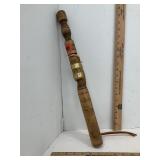 Vtg Wooden Baton Dedicated Director Dept. Of