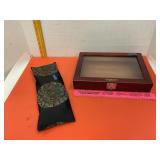 Sheffield Display Box Plastic Top & Silk Rice Bag