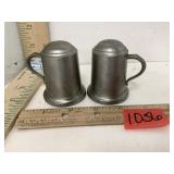 Web Pewter Salt & Peppers