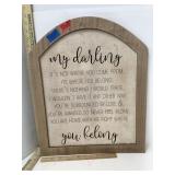 Inspirational Wall Hanging