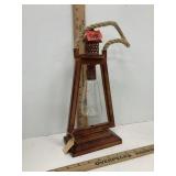 Decorative Lantern Faux Edison Bulb Rustic