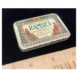 Antique Marque Deposee Ramses Prophylactic Tin