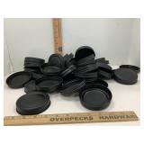 Wide Mouth Mason Jar Lids Black