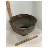 Vtg Metal Milk Strainer