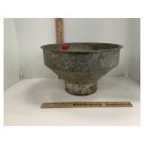 Vtg Metal Milk Strainer