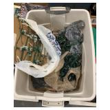 Bin Of Holiday Lights Multi Color Strands