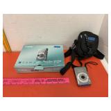 Canon Power Shot SD750 Digital ELPH & Case In Box