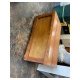 Hand Made Wooden Chest Lid Not Attached
